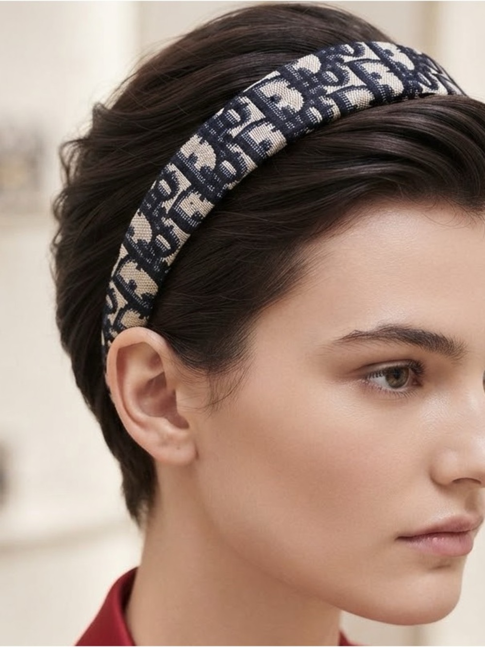 DIOR Jacquard Logo Headband